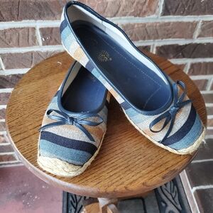 Beacon Canvas Striped Espradrilles